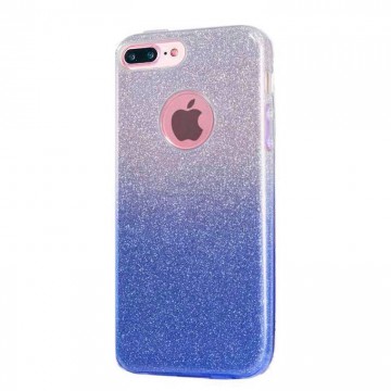 Чехол силиконовый Shine Apple iPhone 7 Plus, iPhone 8 Plus градиент синий в Одессе