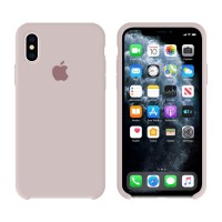 Чехол Silicone Case Original iPhone XS Max № 7 (Lavender) (N07)