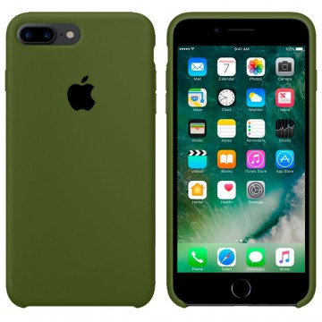 Чехол Silicone Case Original iPhone 7 Plus, 8 Plus №48 (Pine forest green) (N45) в Одессе