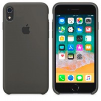 Чехол Silicone Case Original iPhone XR №34 (Olive) (N35)