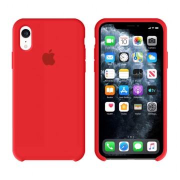 Чехол Silicone Case Original iPhone XR №14 (Red) (N14) в Одессе