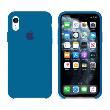 Чехол Silicone Case Original iPhone XR №20 (Cobalt blue) (N36) в Одессе