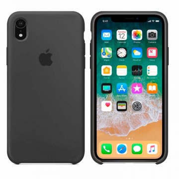 Чехол Silicone Case Original iPhone XR №15 (Charcoal black) (N15) в Одессе