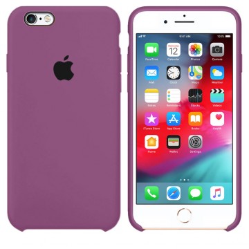 Чехол Silicone Case Original iPhone 6 Plus, 6S Plus №45 (Purple) (N43) в Одессе