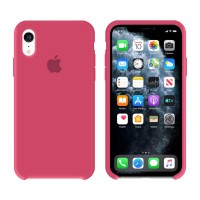 Чехол Silicone Case Original iPhone XR №36 (Rose Red) (N37)