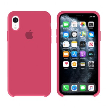 Чехол Silicone Case Original iPhone XR №36 (Rose Red) (N37) в Одессе