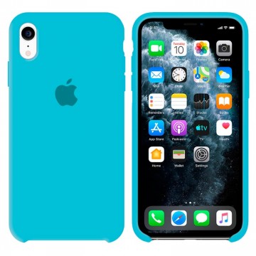 Чехол Silicone Case Original iPhone XR №16 (blue) (N16) в Одессе