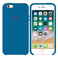 Чехол Silicone Case Original iPhone 5, 5S №20 (Cobalt blue) (N36)