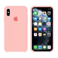Чехол Silicone Case Original iPhone XS Max №12 (Pink) (N12)