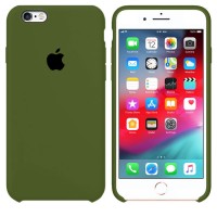 Чехол Silicone Case Original iPhone 6 Plus, 6S Plus №48 (Pine forest green) (N45)