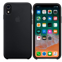 Чехол Silicone Case Original iPhone XR №18 (Black) (N18)