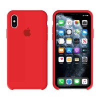 Чехол Silicone Case Original iPhone XS Max №14 (Red) (N14)