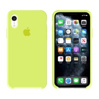 Чехол Silicone Case Original iPhone XR №32 (Shiny yellow) (N41)