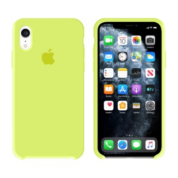 Чехол Silicone Case Original iPhone XR №32 (Shiny yellow) (N41) в Одессе