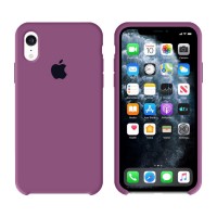 Чехол Silicone Case Original iPhone XR №45 (Purple) (N43)