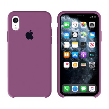 Чехол Silicone Case Original iPhone XR №45 (Purple) (N43) в Одессе