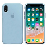 Чехол Silicone Case Original iPhone XR № 5 (Lilac) (N05)