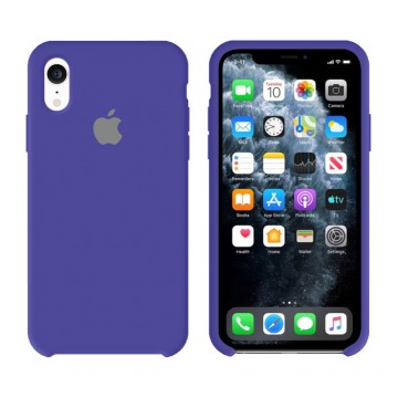 Чехол Silicone Case Original iPhone XR №40 (Sapphire blue) (N44) в Одессе