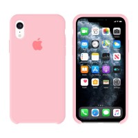 Чехол Silicone Case Original iPhone XR № 6 (Rose pink) (N06)