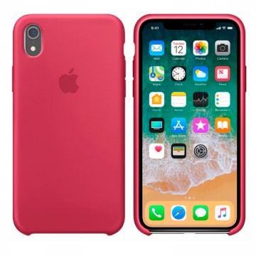 Чехол Silicone Case Original iPhone XR №25 (Camellia Red) (N25) в Одессе