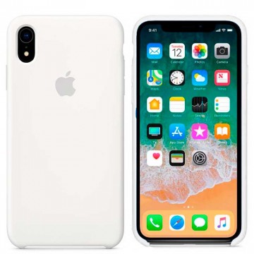 Чехол Silicone Case Original iPhone XR № 9 (White) (N09) в Одессе
