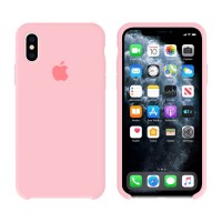 Чехол Silicone Case Original iPhone XS Max № 6 (Rose pink) (N06)