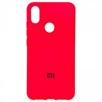 Чехол Silicone Case Full Xiaomi Mi 8 SE красный в Одессе