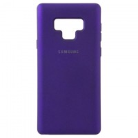 Чехол Silicone Case Full Samsung Note 9 N960 фиолетовый