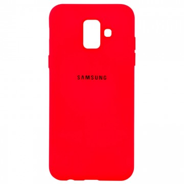 Чехол Silicone Case Full Samsung A6 2018 A600 красный в Одессе