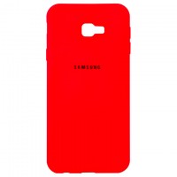 Чехол Silicone Case Full Samsung J4 Plus 2018 J415 красный