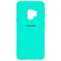 Чехол Silicone Case Full Samsung S9 G960 бирюзовый