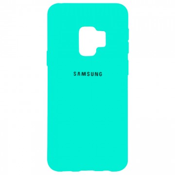 Чехол Silicone Case Full Samsung S9 G960 бирюзовый в Одессе