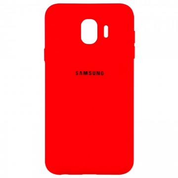 Чехол Silicone Case Full Samsung J4 2018 J400 красный в Одессе