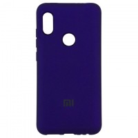 Чехол Silicone Case Full Xiaomi Redmi Note 5, Note 5 Pro фиолетовый