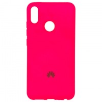 Чехол Silicone Case Full Huawei P Smart Plus, Nova 3i малиновый