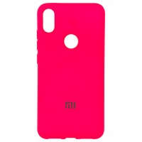 Чехол Silicone Case Full Xiaomi Mi 8 SE малиновый