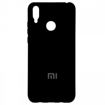 Чехол Silicone Case Full Xiaomi Redmi Note 7 черный в Одессе