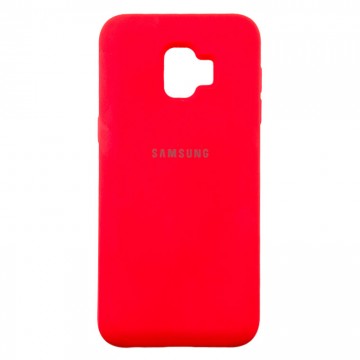 Чехол Silicone Case Full Samsung J2 Core 2018 J260 красный в Одессе