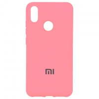 Чехол Silicone Case Full Xiaomi Mi 8 SE розовый