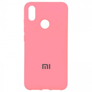 Чехол Silicone Case Full Xiaomi Mi 8 SE розовый в Одессе