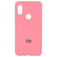 Чехол Silicone Case Full Xiaomi Mi6X, Mi A2 розовый