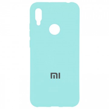 Чехол Silicone Case Full Xiaomi Redmi Note 7 бирюзовый в Одессе