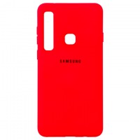 Чехол Silicone Case Full Samsung A9 2018 A920 красный