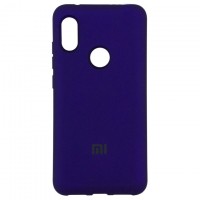 Чехол Silicone Case Full Xiaomi Mi6X, Mi A2 фиолетовый