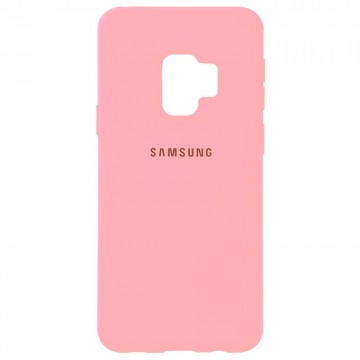 Чехол Silicone Case Full Samsung S9 G960 розовый в Одессе