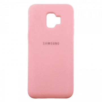 Чехол Silicone Case Full Samsung J2 Core 2018 J260 розовый в Одессе