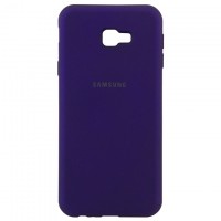 Чехол Silicone Case Full Samsung J4 Plus 2018 J415 фиолетовый