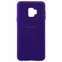 Чехол Silicone Case Full Samsung J2 Core 2018 J260 фиолетовый