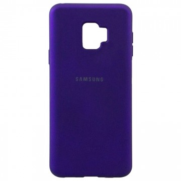 Чехол Silicone Case Full Samsung J2 Core 2018 J260 фиолетовый в Одессе