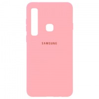 Чехол Silicone Case Full Samsung A9 2018 A920 розовый